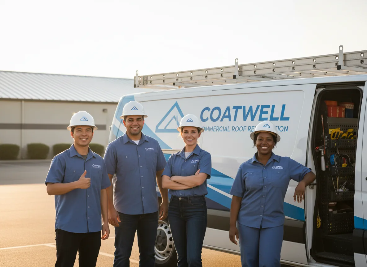 Commercial roof coating company in Higden, AR